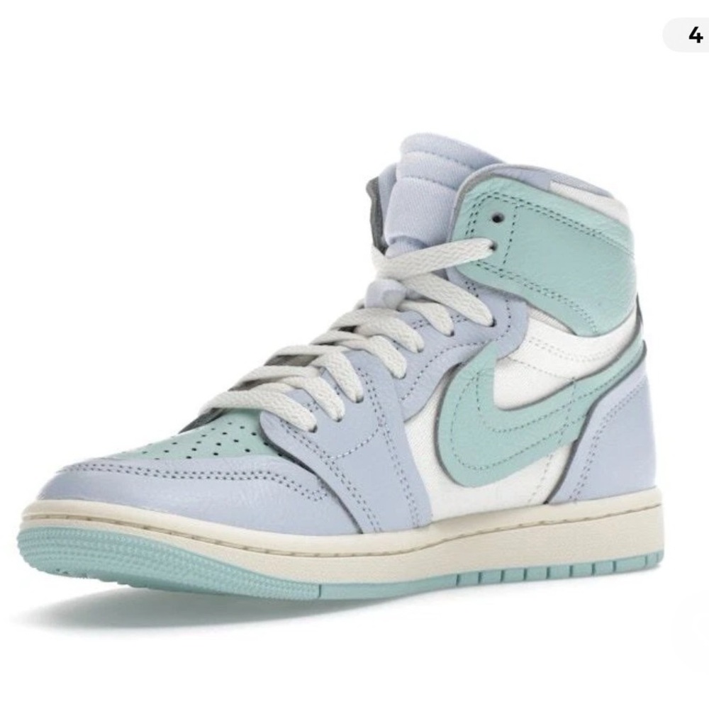 Air Jordan 1 Method of Make High Hydrogen Blue Light Dew - Fb9891-401 Women 7.5 - Picture 3 of 6